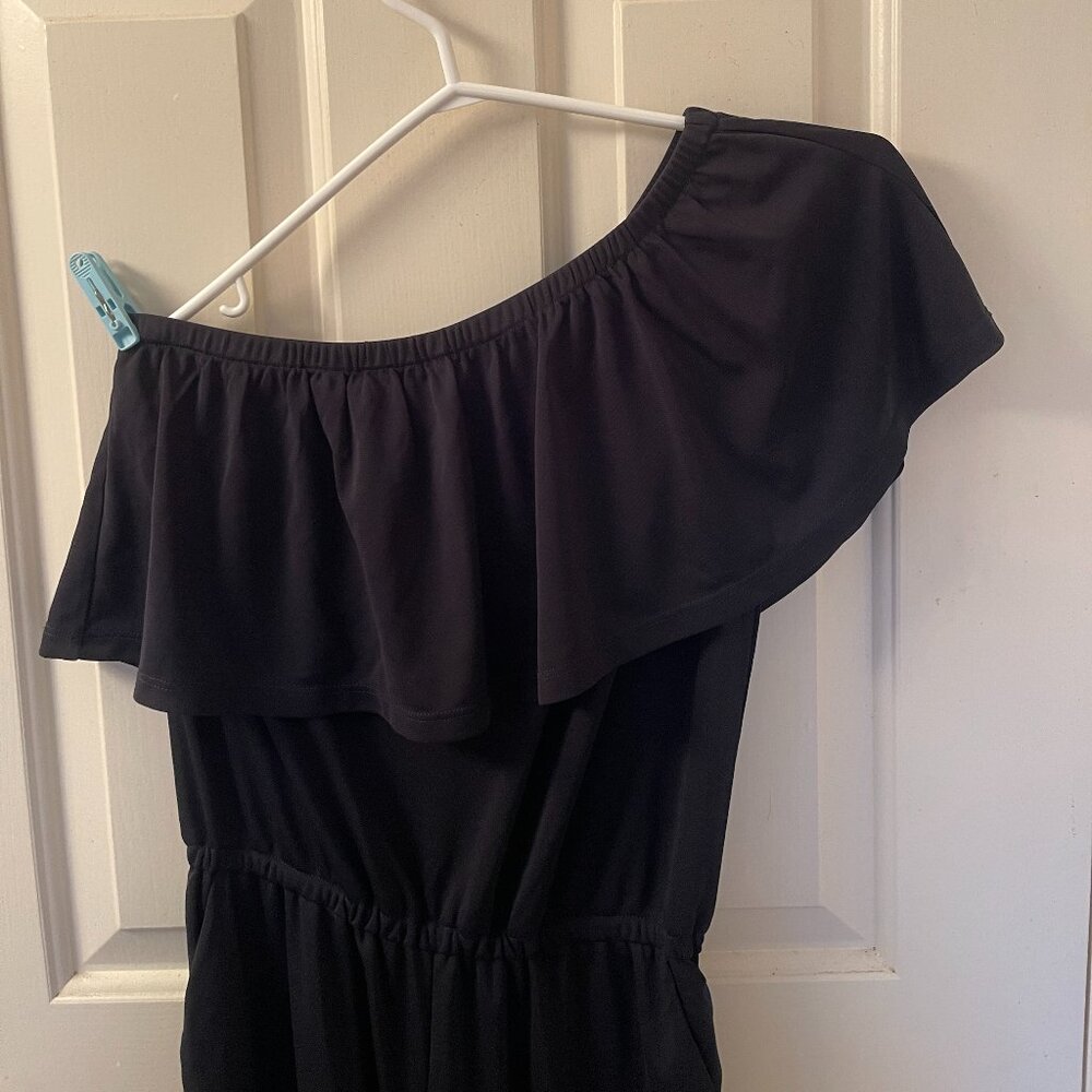 New Lauren Ralph Lauren One-Shoulder Jumpsuit - Size XS - Picture 2 of 7